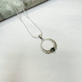 Faceted Moldavite Pendant