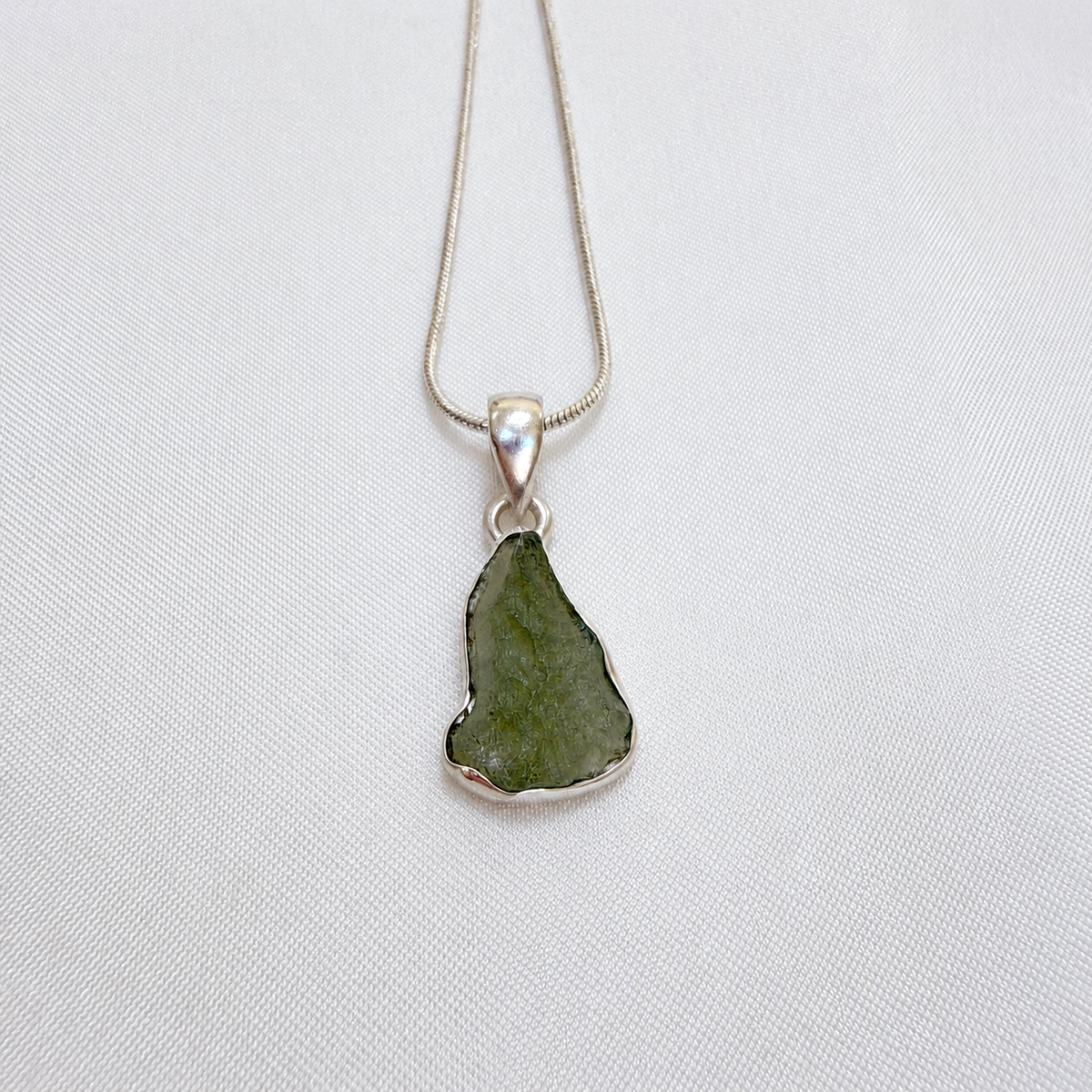 Moldavite Pendant