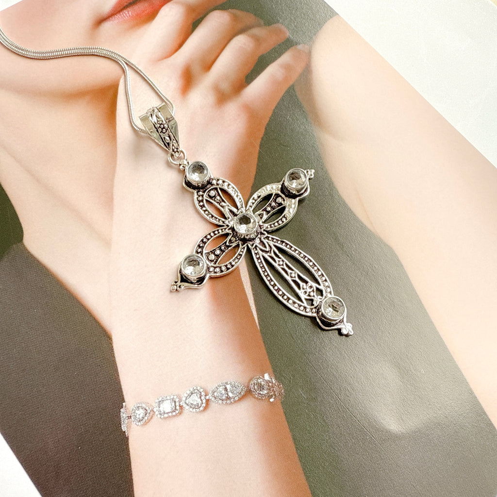 White Topaz Pendant