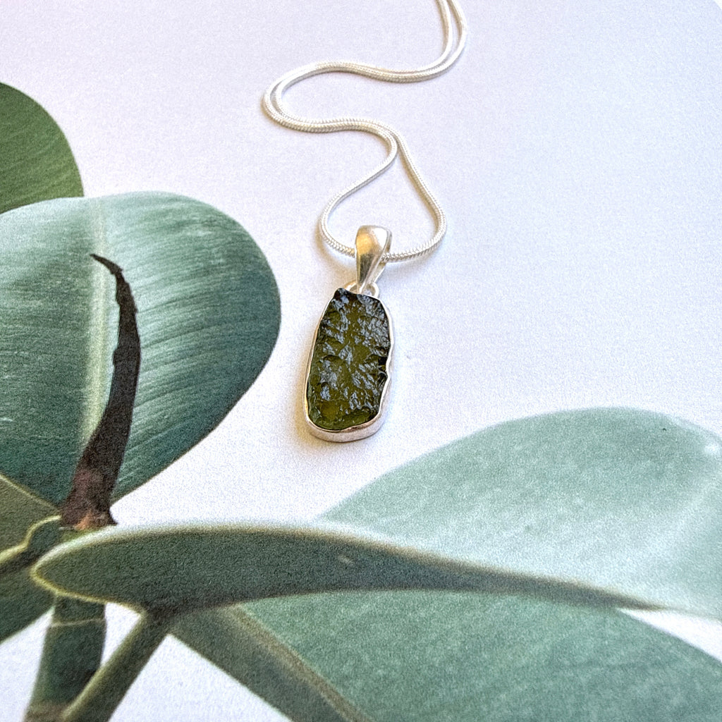 Moldavite Pendant