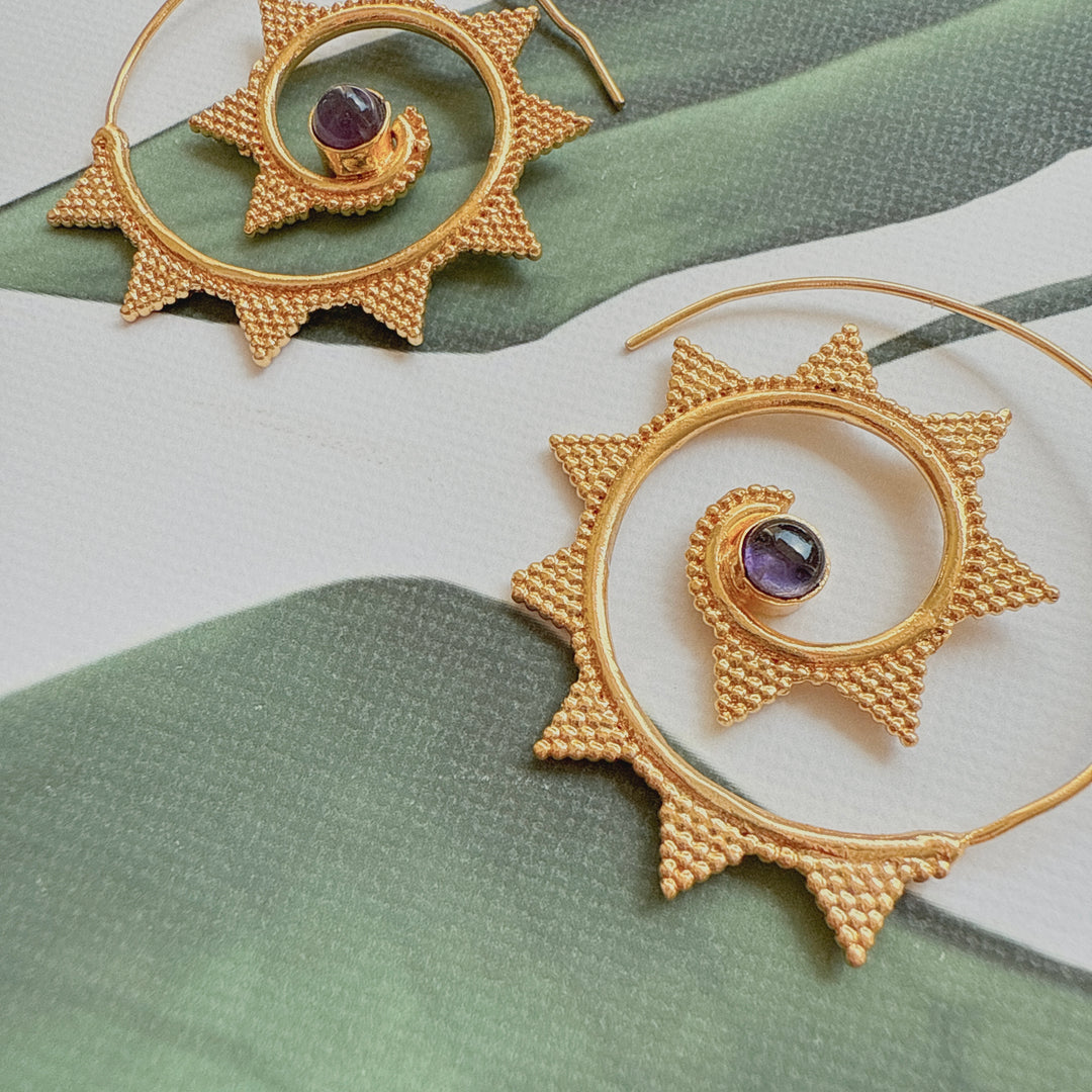 Amethyst Earrings