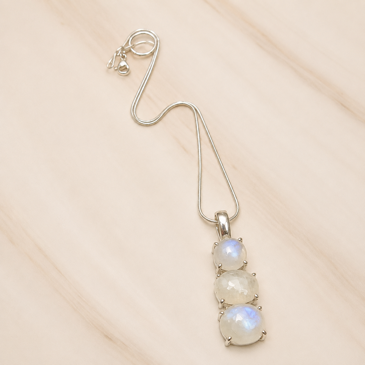 Rainbow Moonstone Pendant
