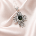 Designer Moldavite Pendant