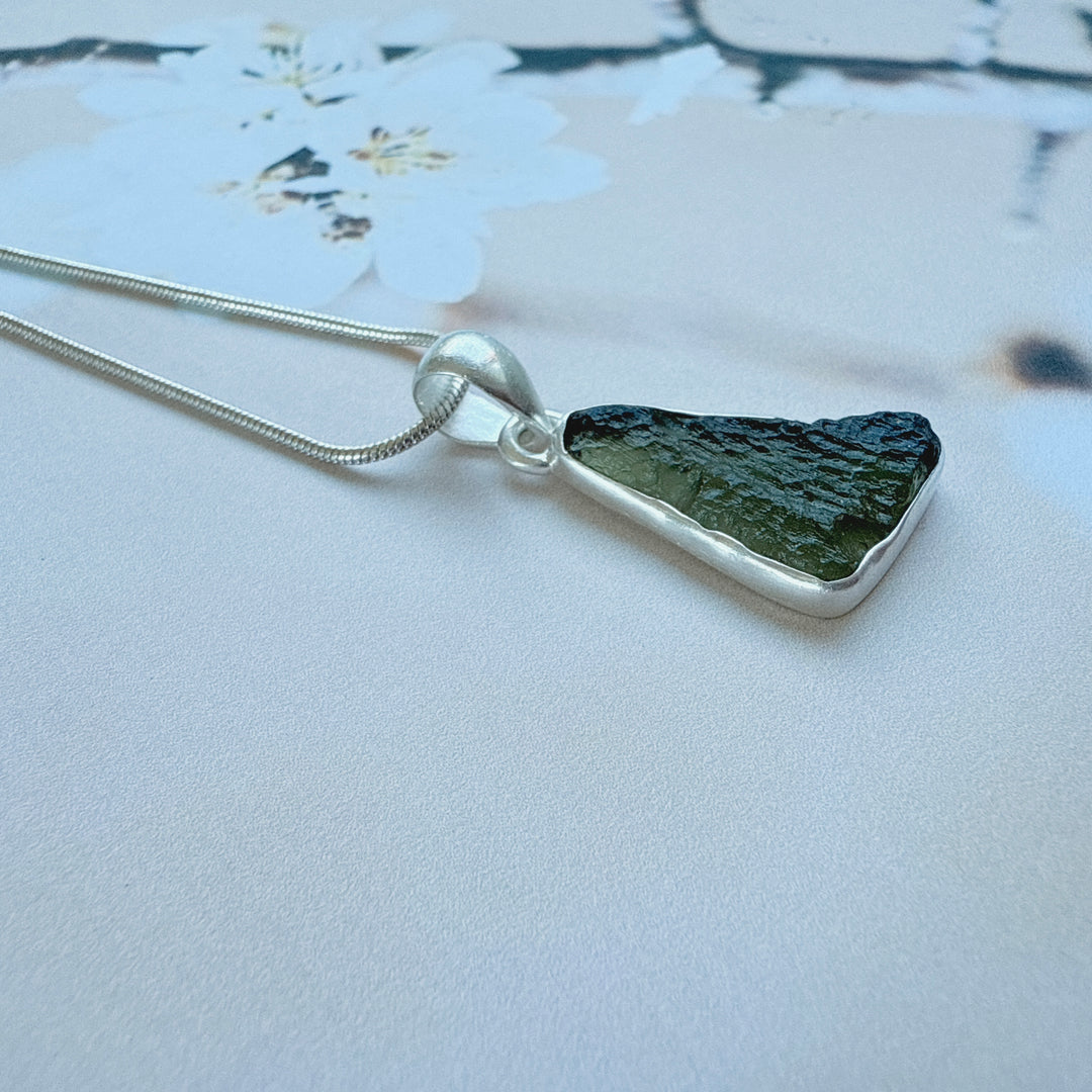 Moldavite Pendant