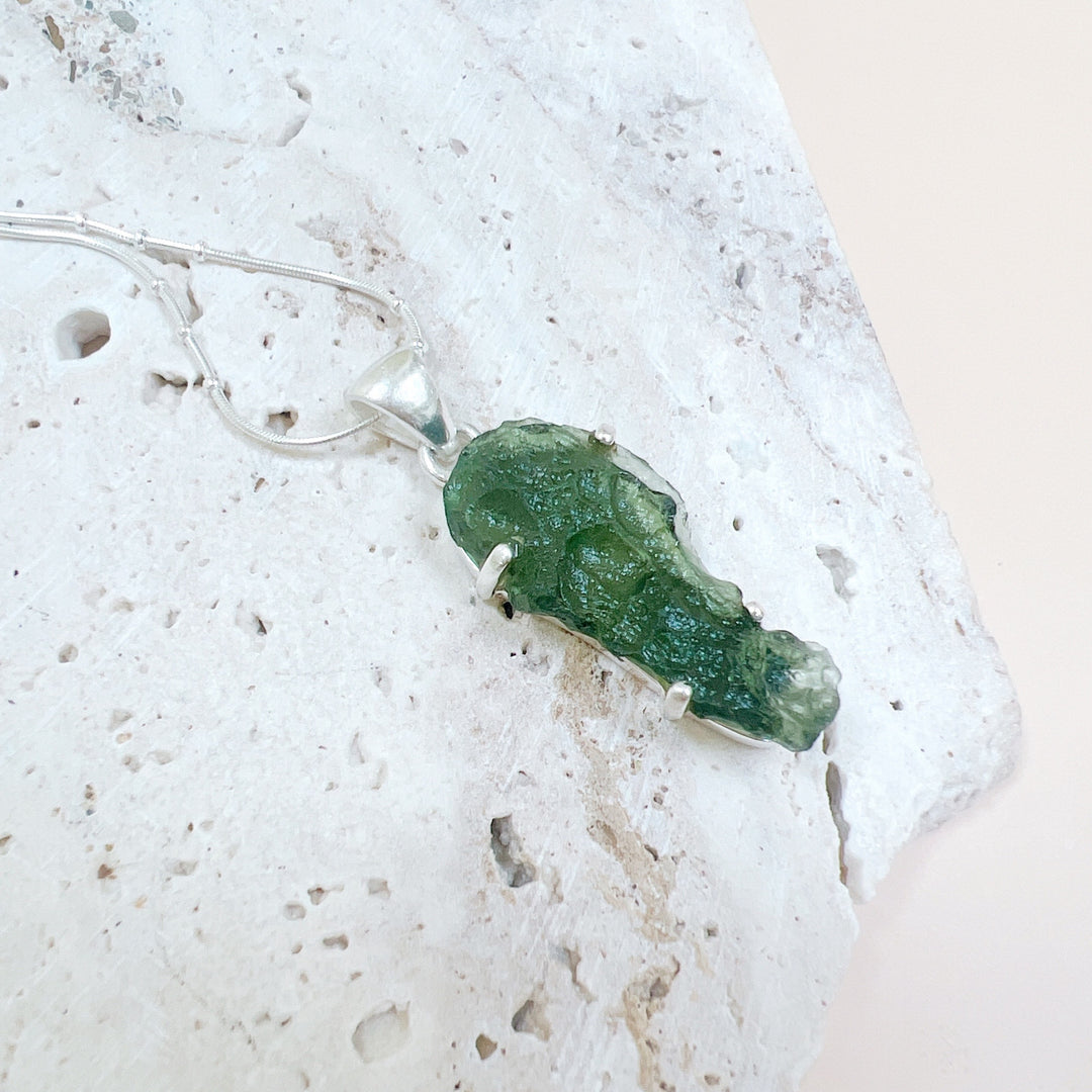 Moldavite Pendant