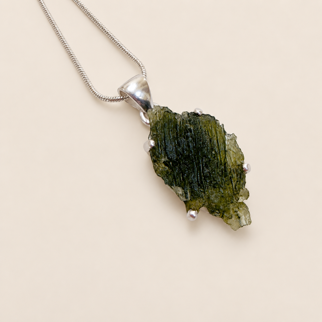 Moldavite Pendant