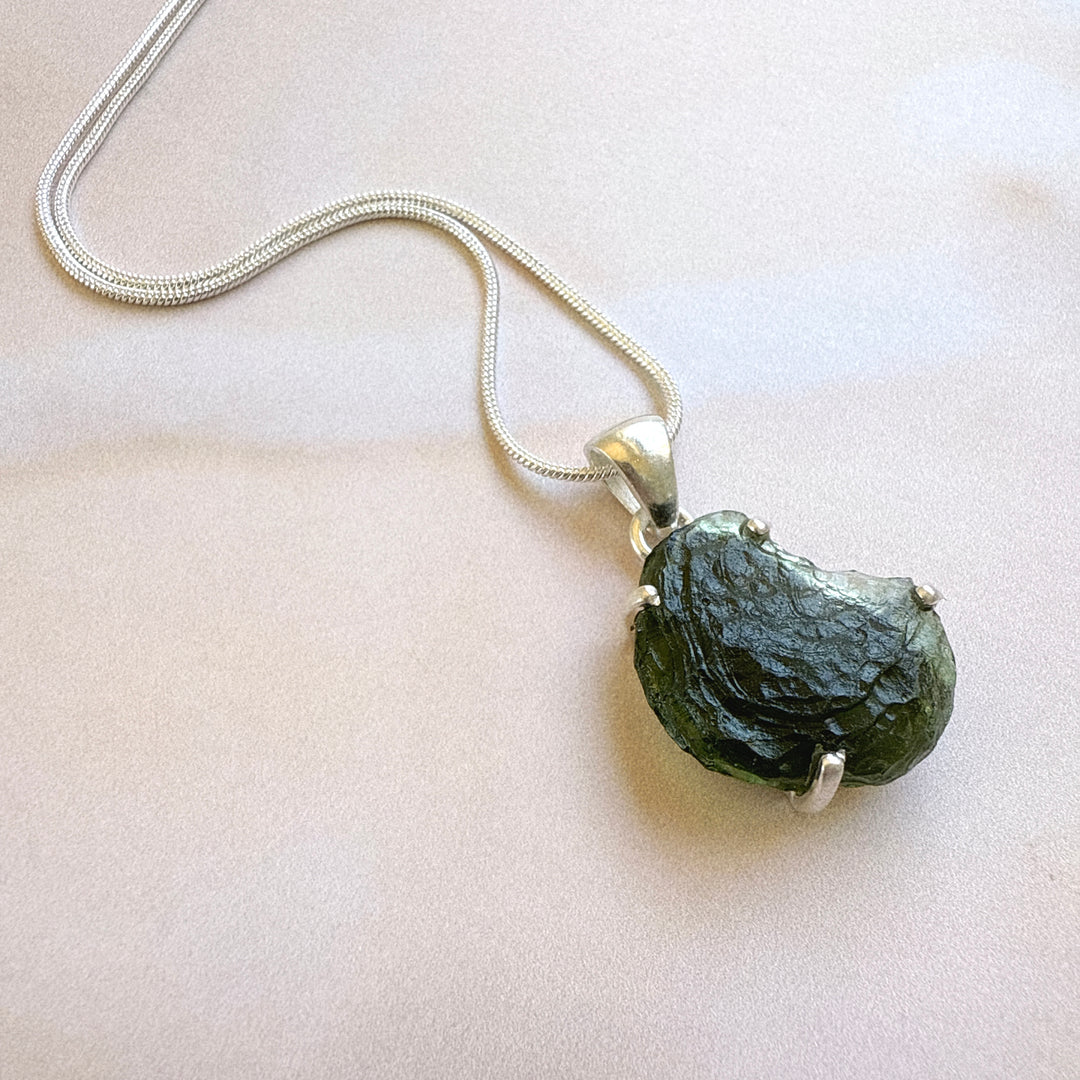 Moldavite Pendant