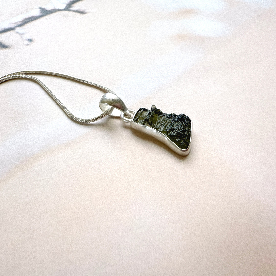 Moldavite Pendant