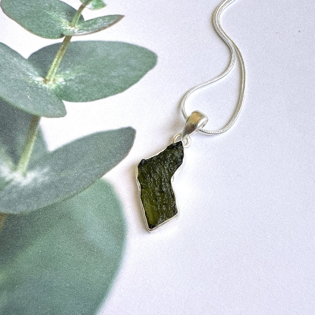 Moldavite Pendant