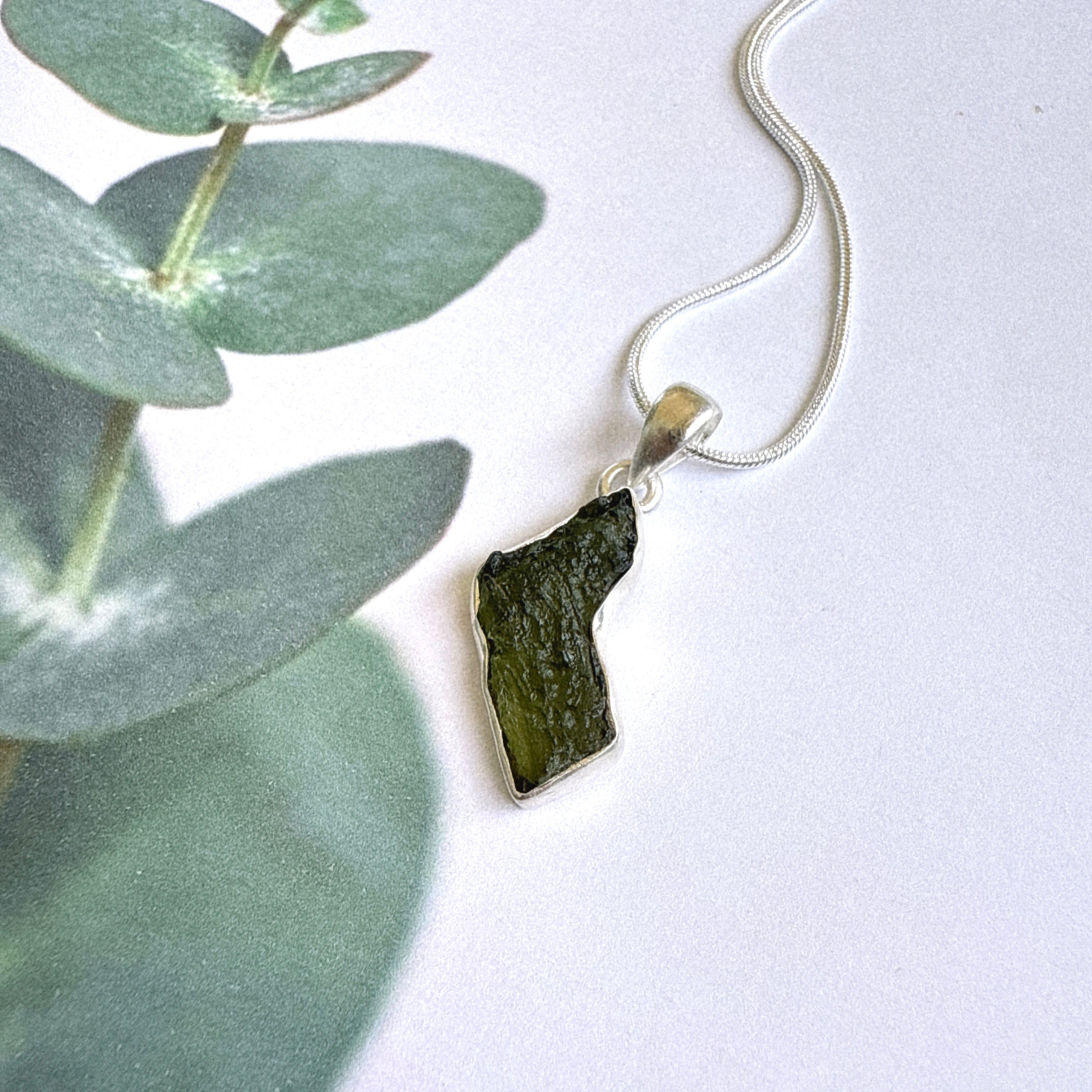 Moldavite Pendant