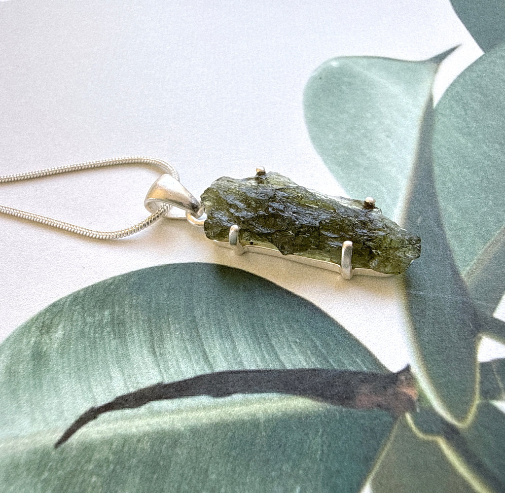 Moldavite Pendant