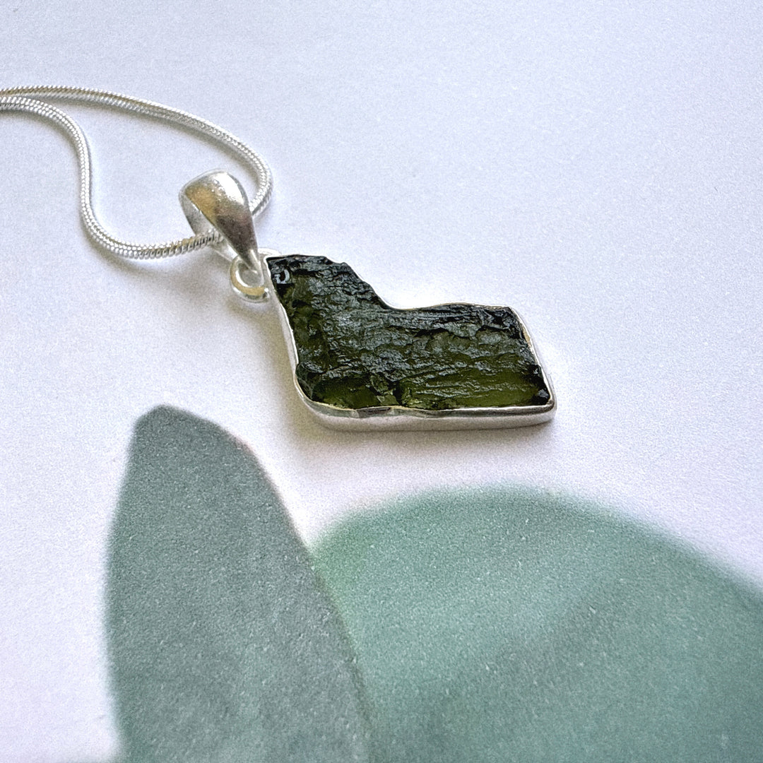 Moldavite Pendant