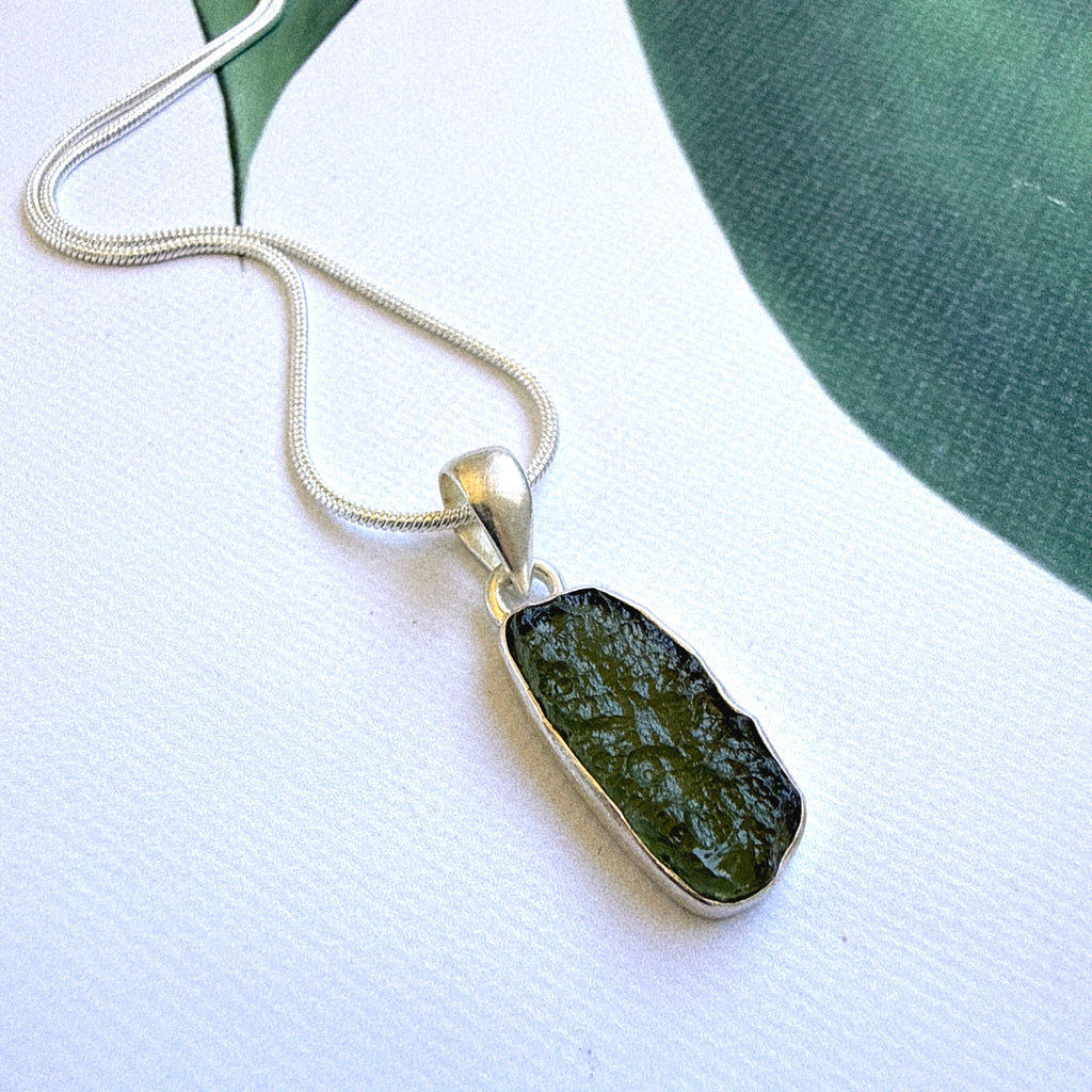 Moldavite Pendant