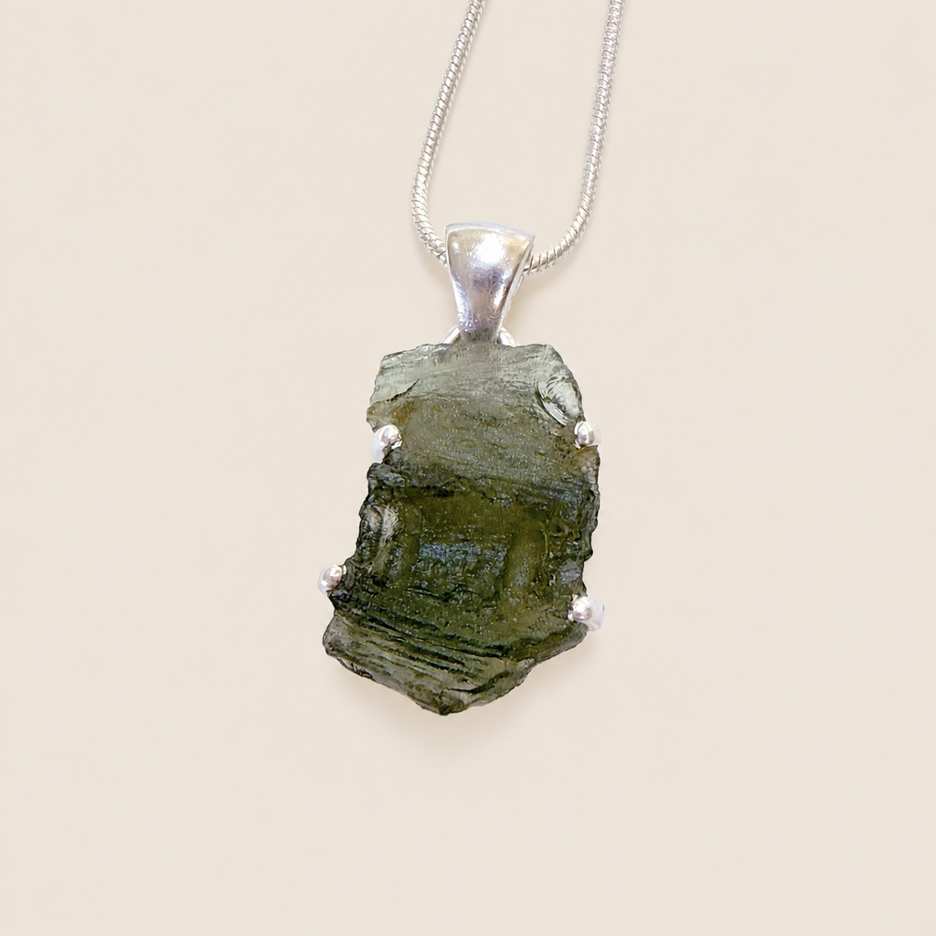 Moldavite Pendant
