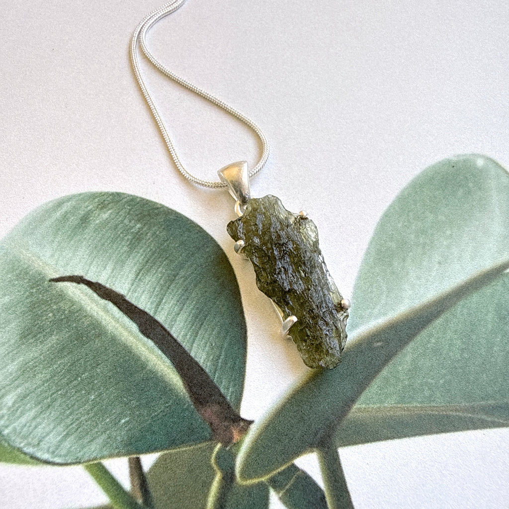 Moldavite Pendant