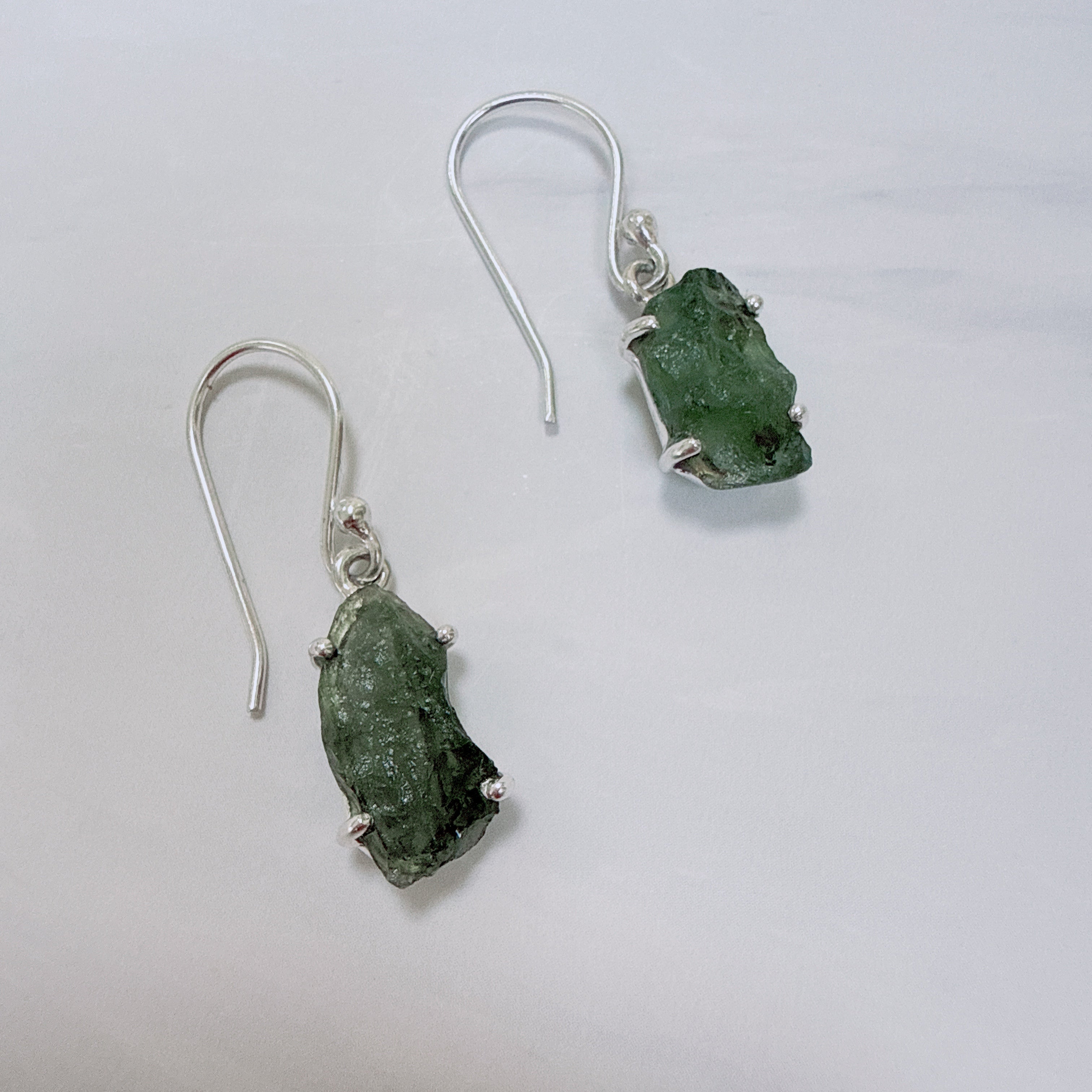 Moldavite Earrings