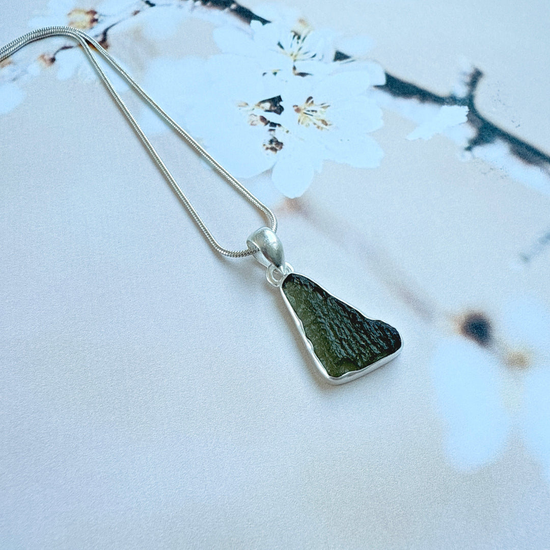 Moldavite Pendant