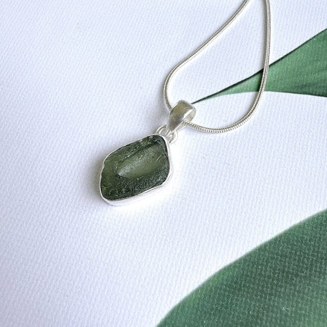 Moldavite Pendant