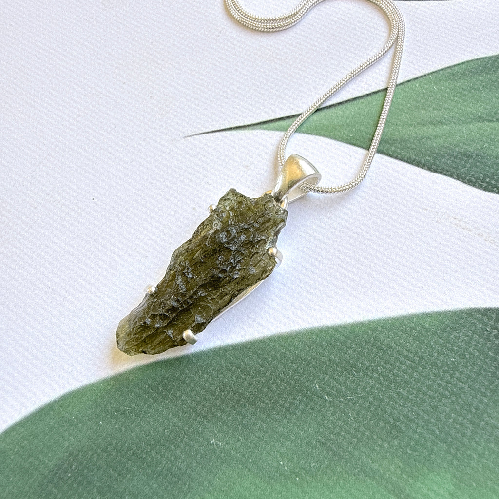 Moldavite Pendant