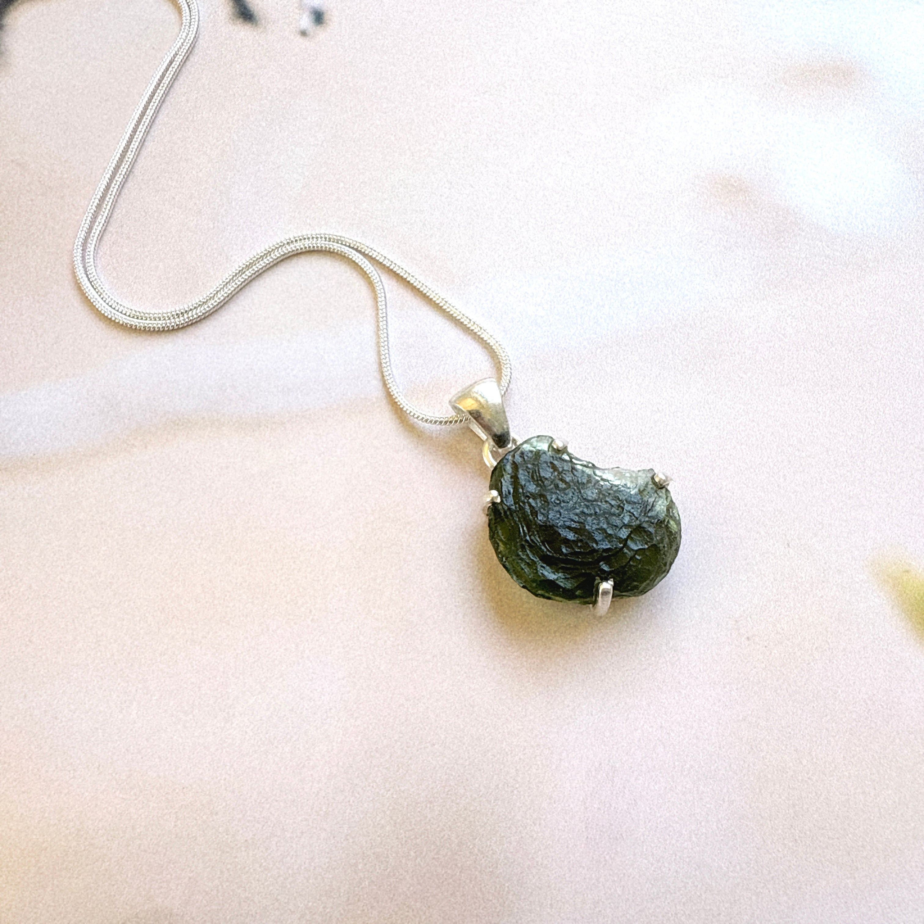 Moldavite Pendant