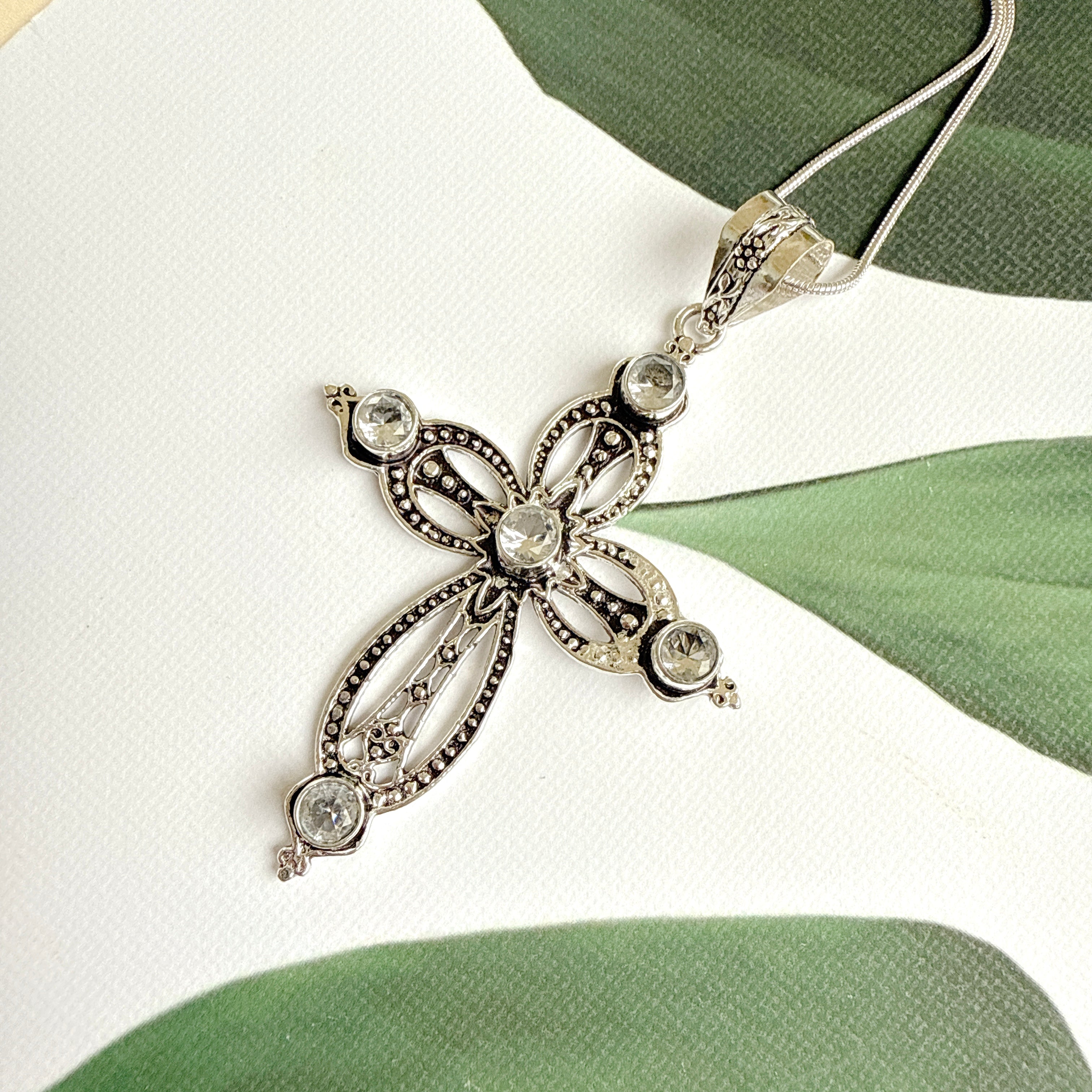 White Topaz Pendant