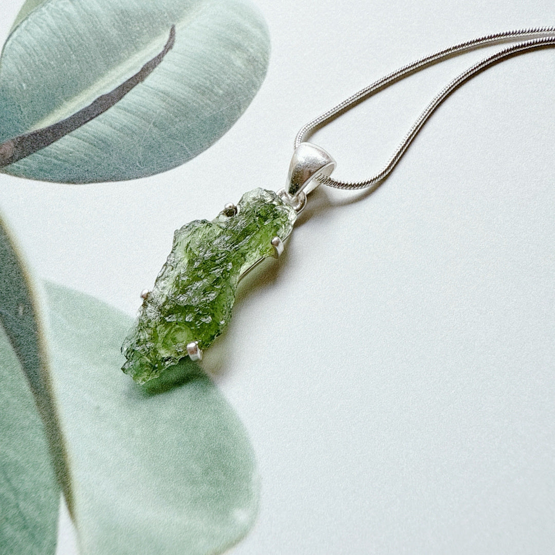 Moldavite Pendant