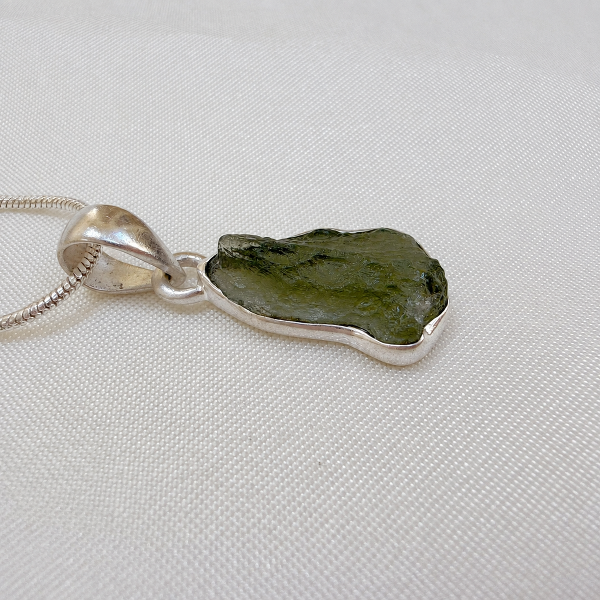 Moldavite Pendant
