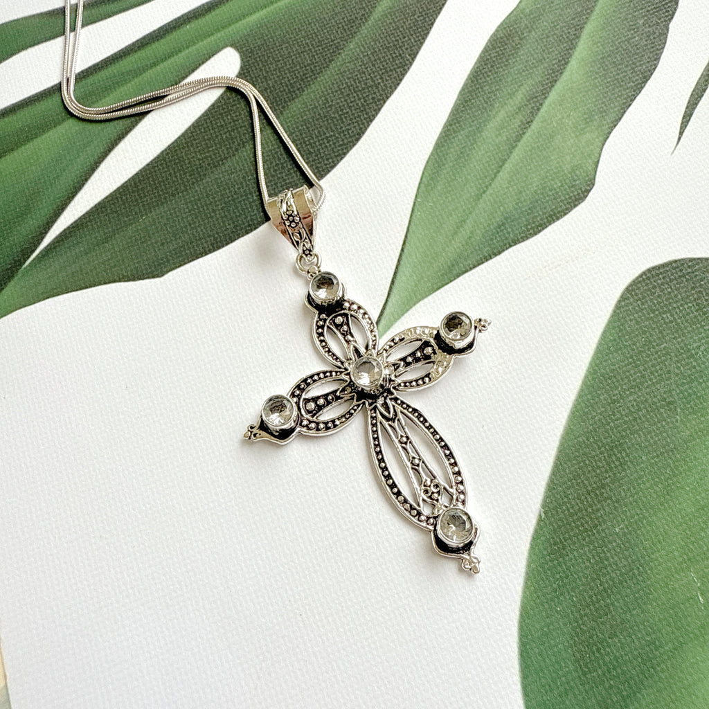 White Topaz Pendant