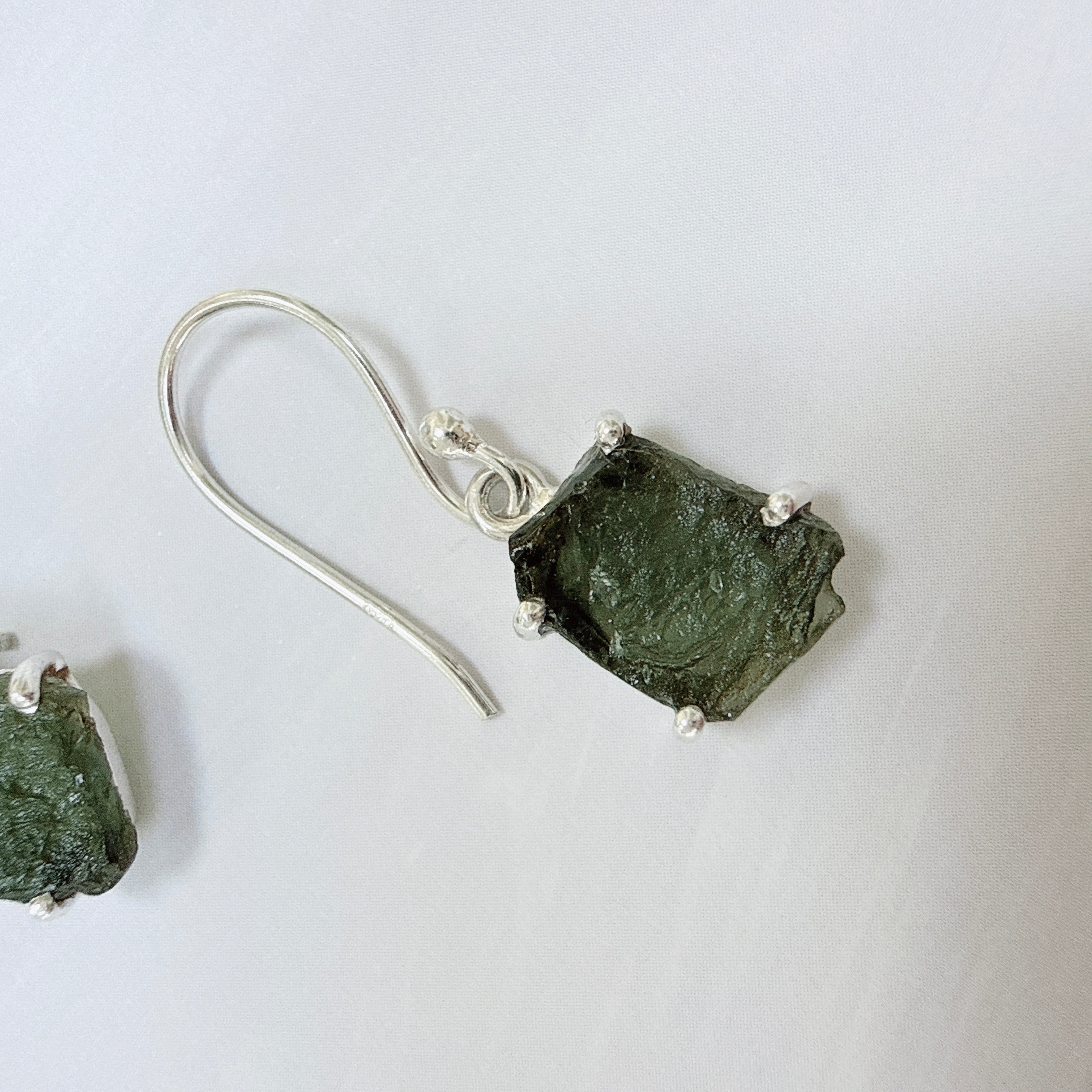 Moldavite Earrings