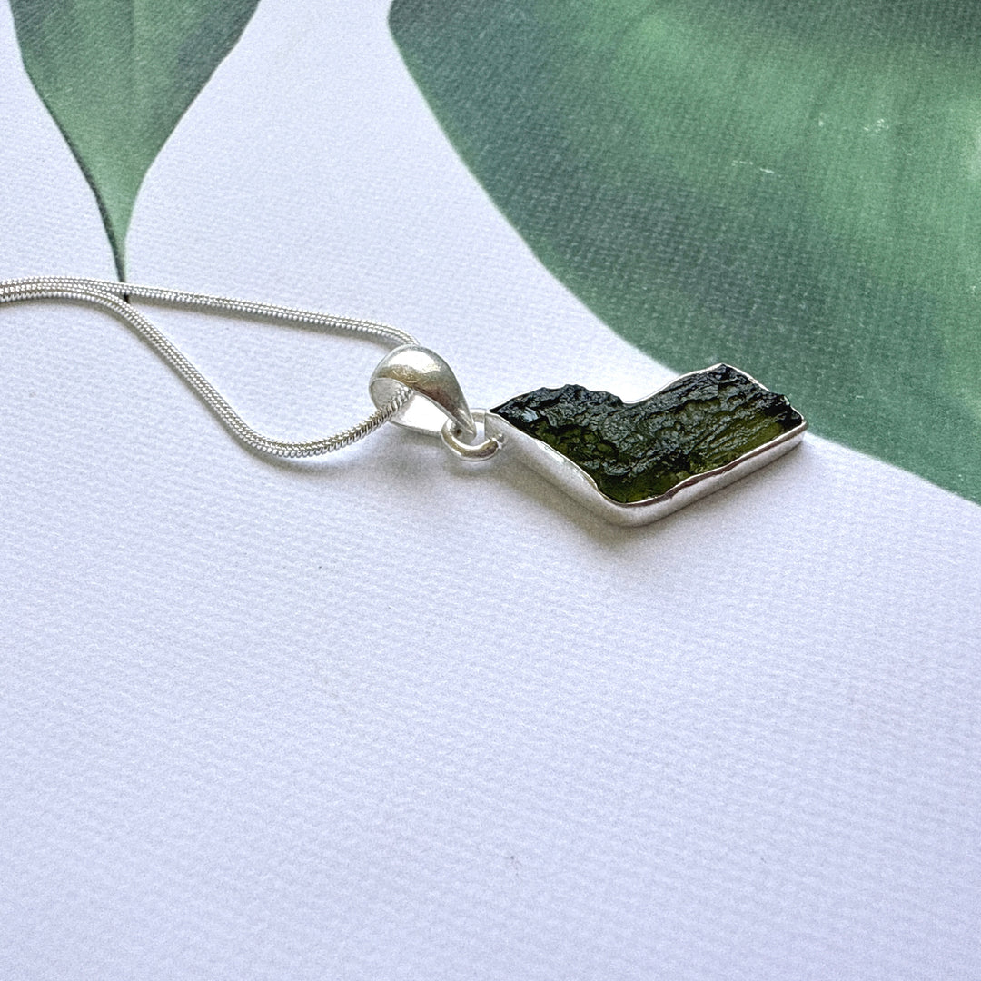 Moldavite Pendant