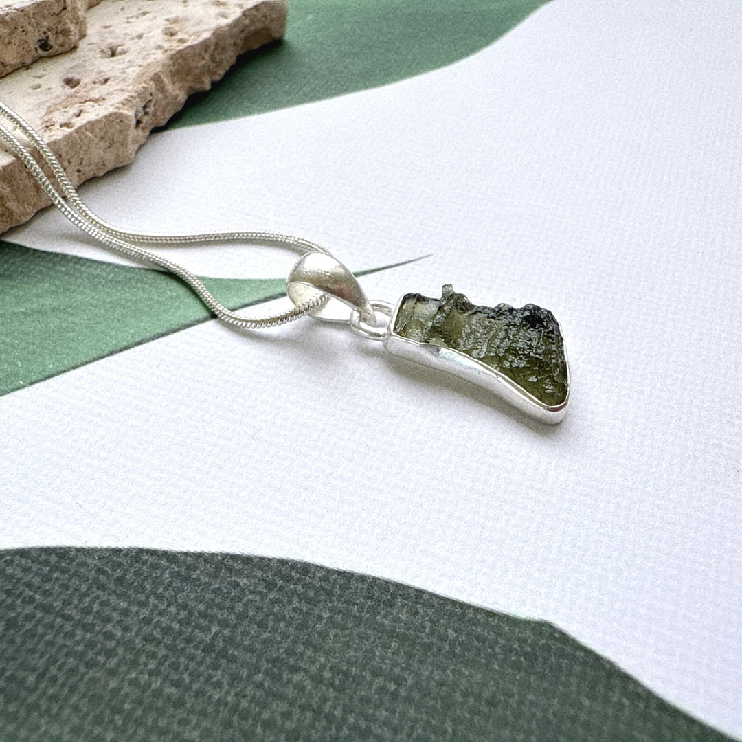 Moldavite Pendant