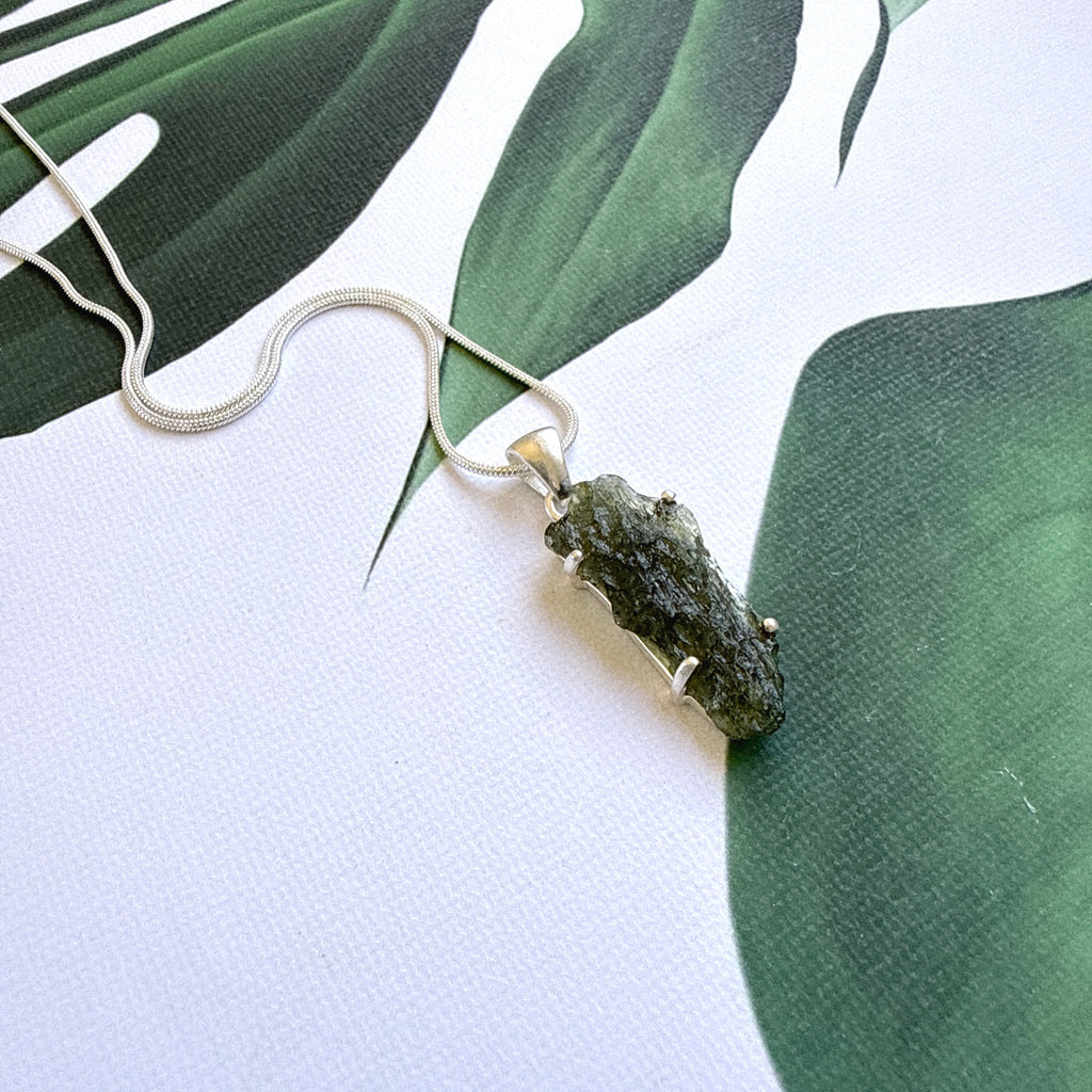 Moldavite Pendant
