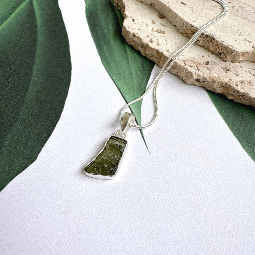 Moldavite Pendant