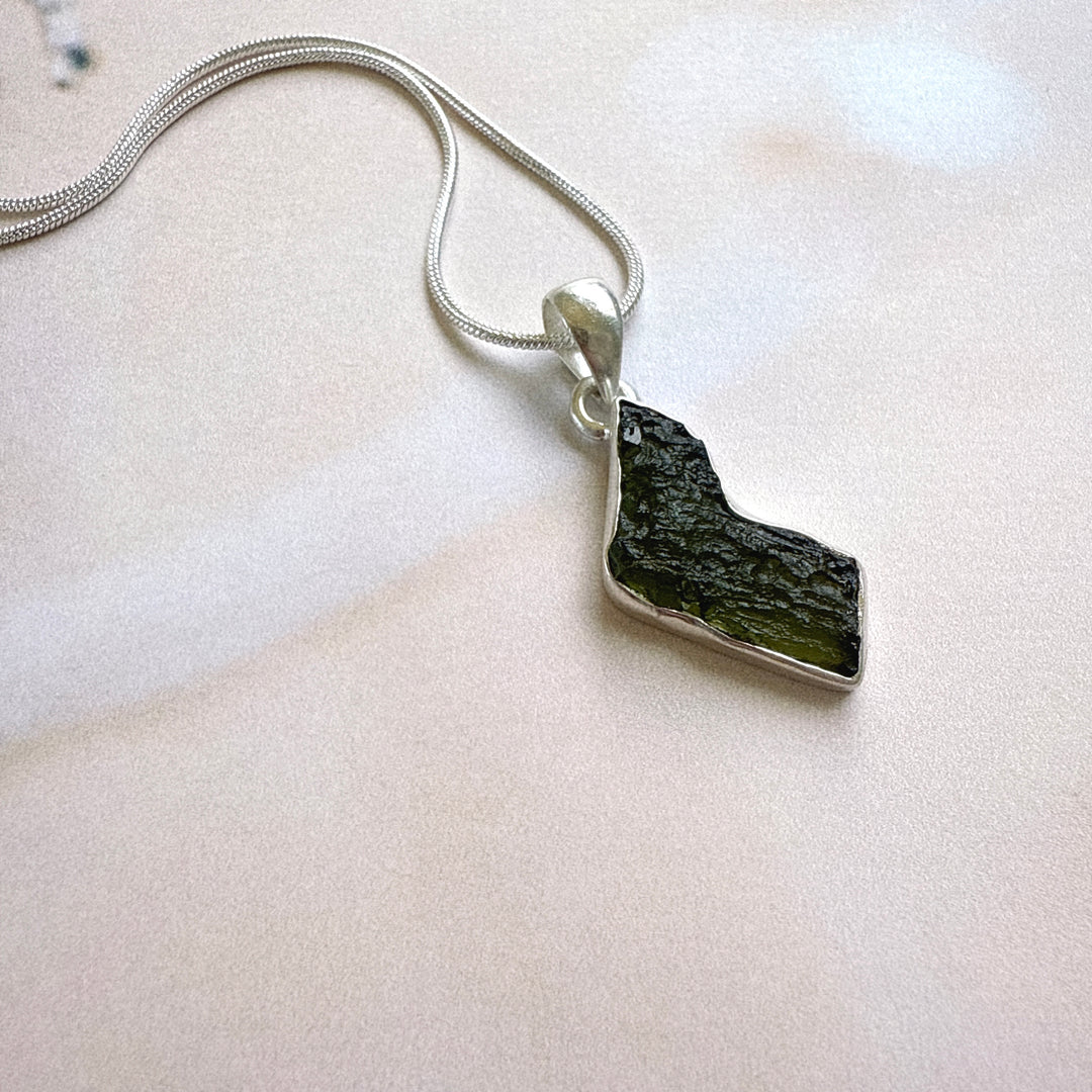 Moldavite Pendant