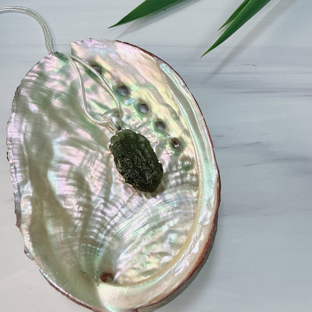 Moldavite Pendant