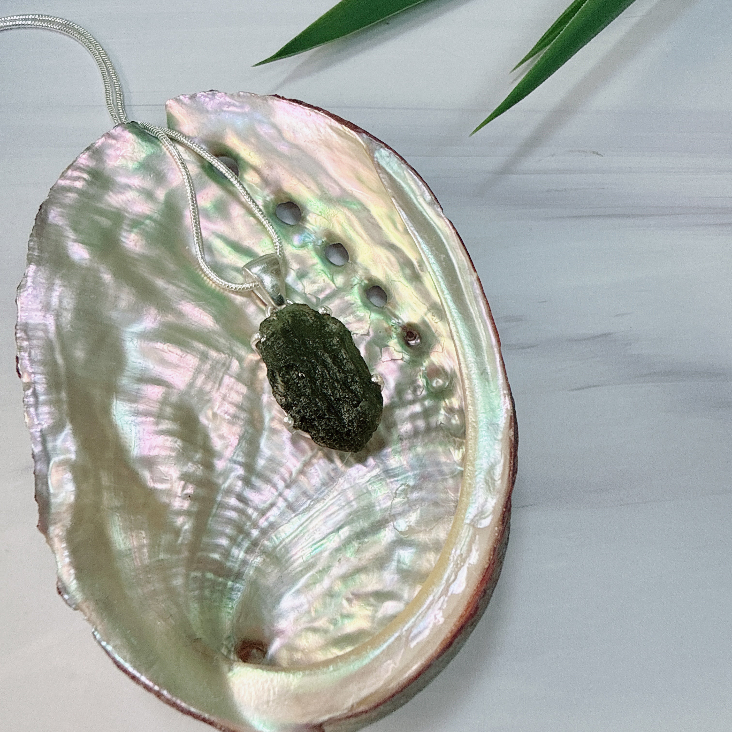 Moldavite Pendant