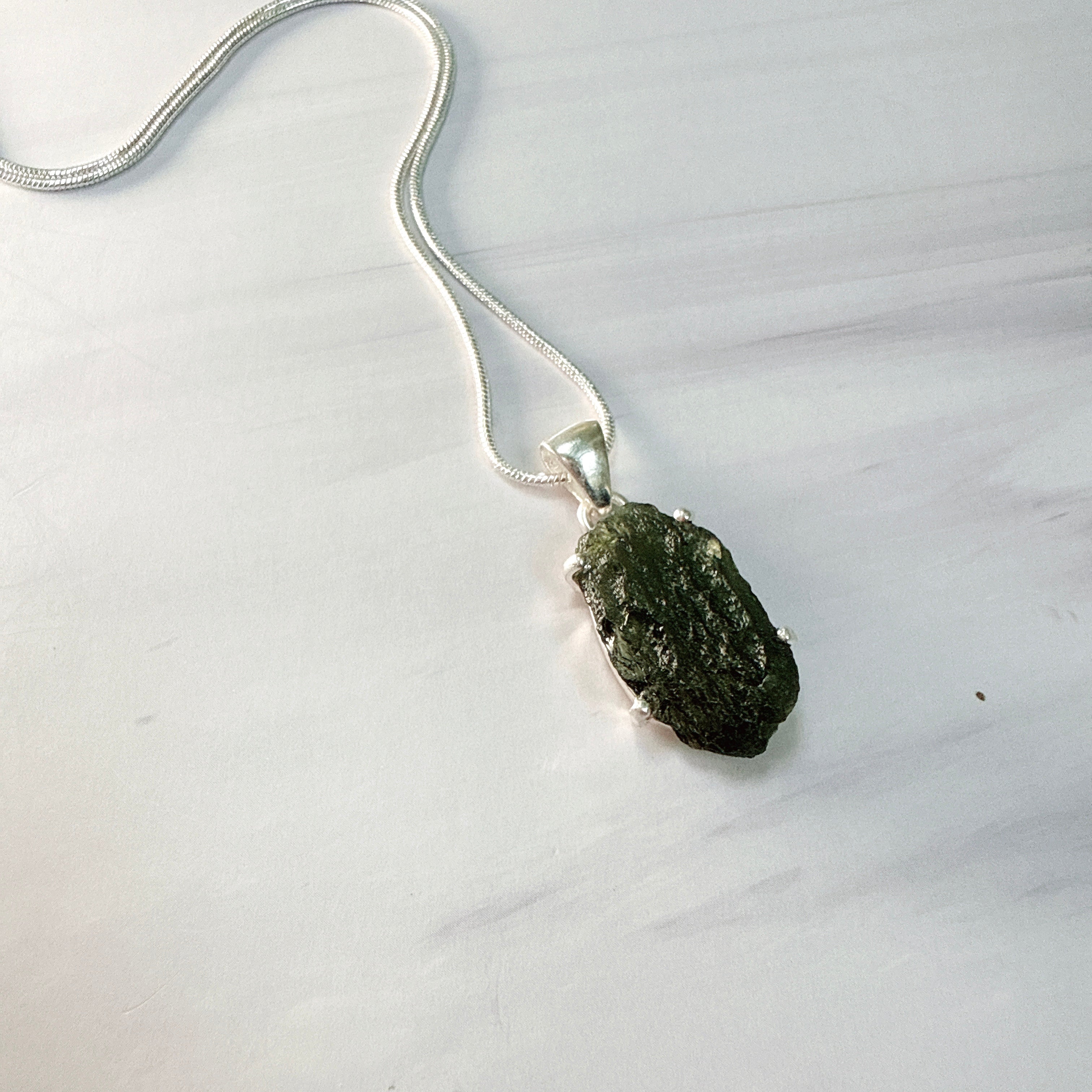 Moldavite Pendant