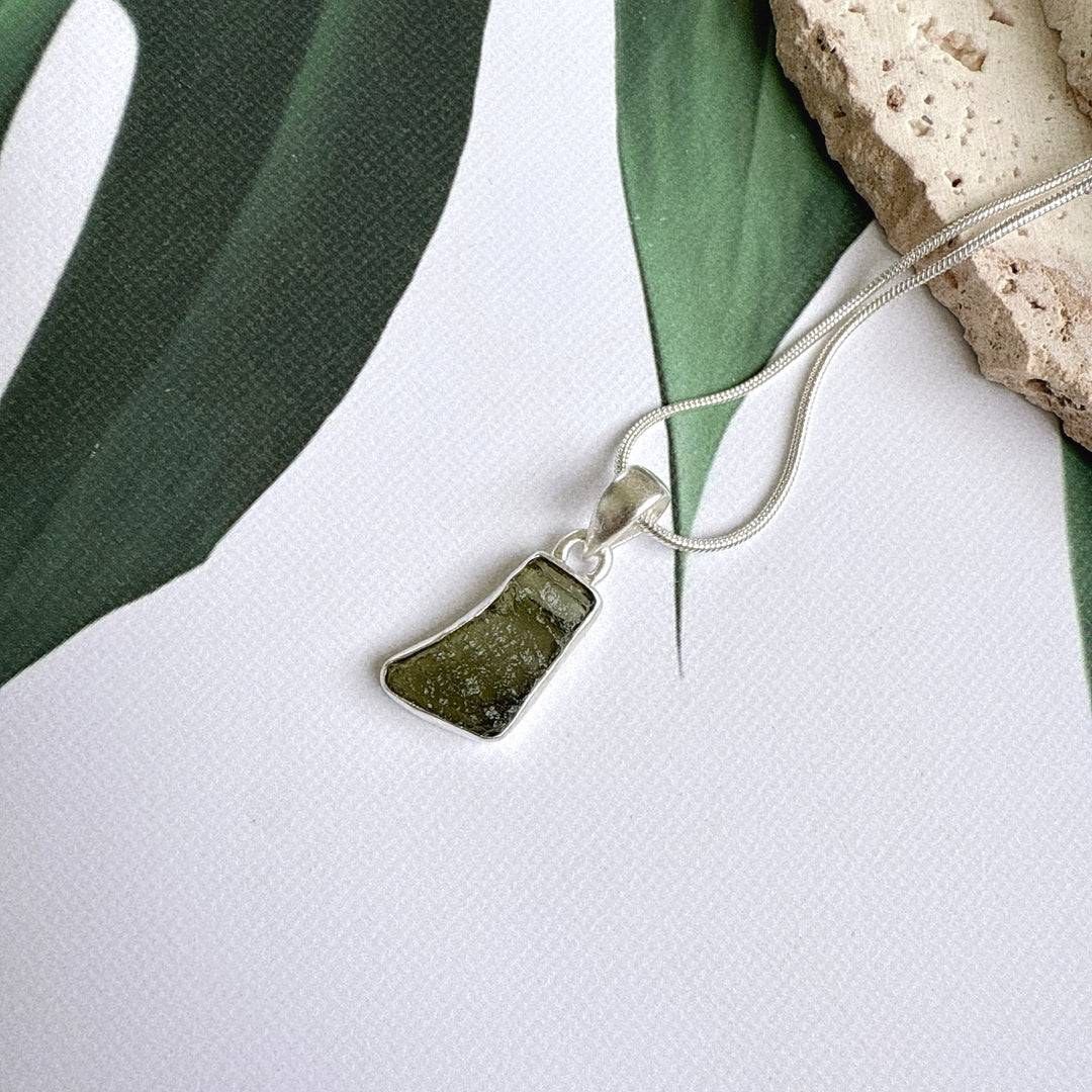Moldavite Pendant