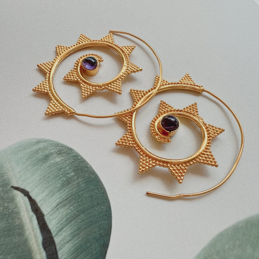 Amethyst Earrings