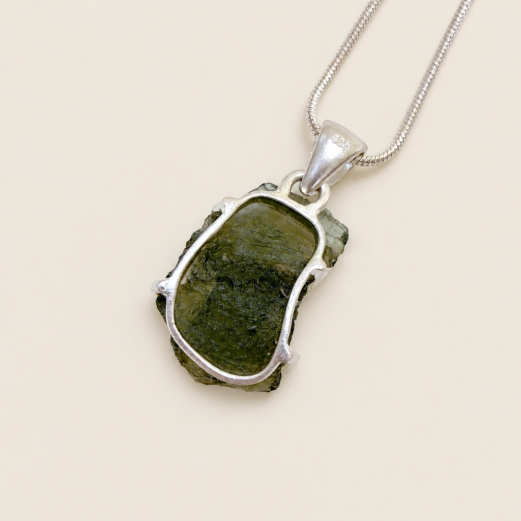 Moldavite Pendant
