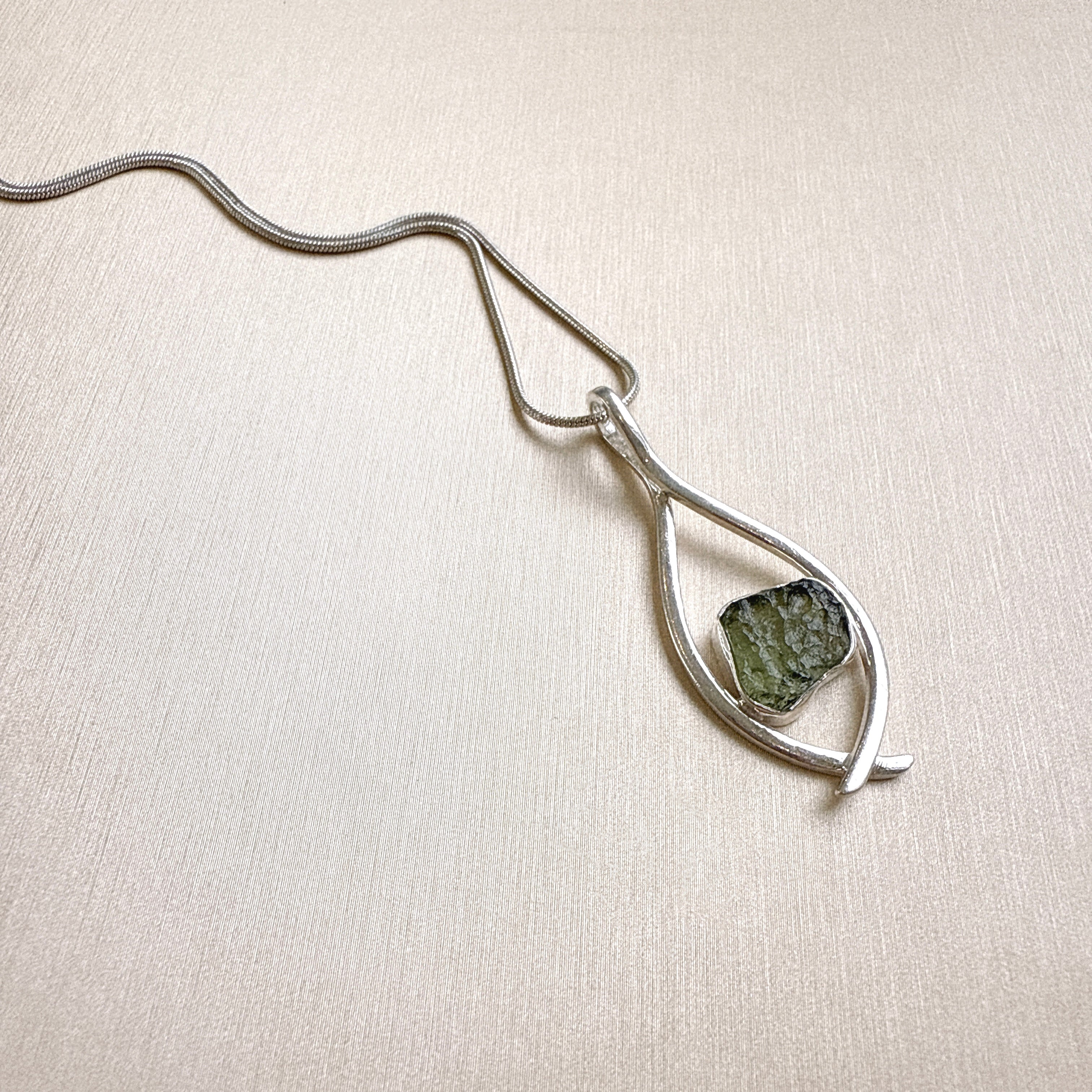 Moldavite Pendant