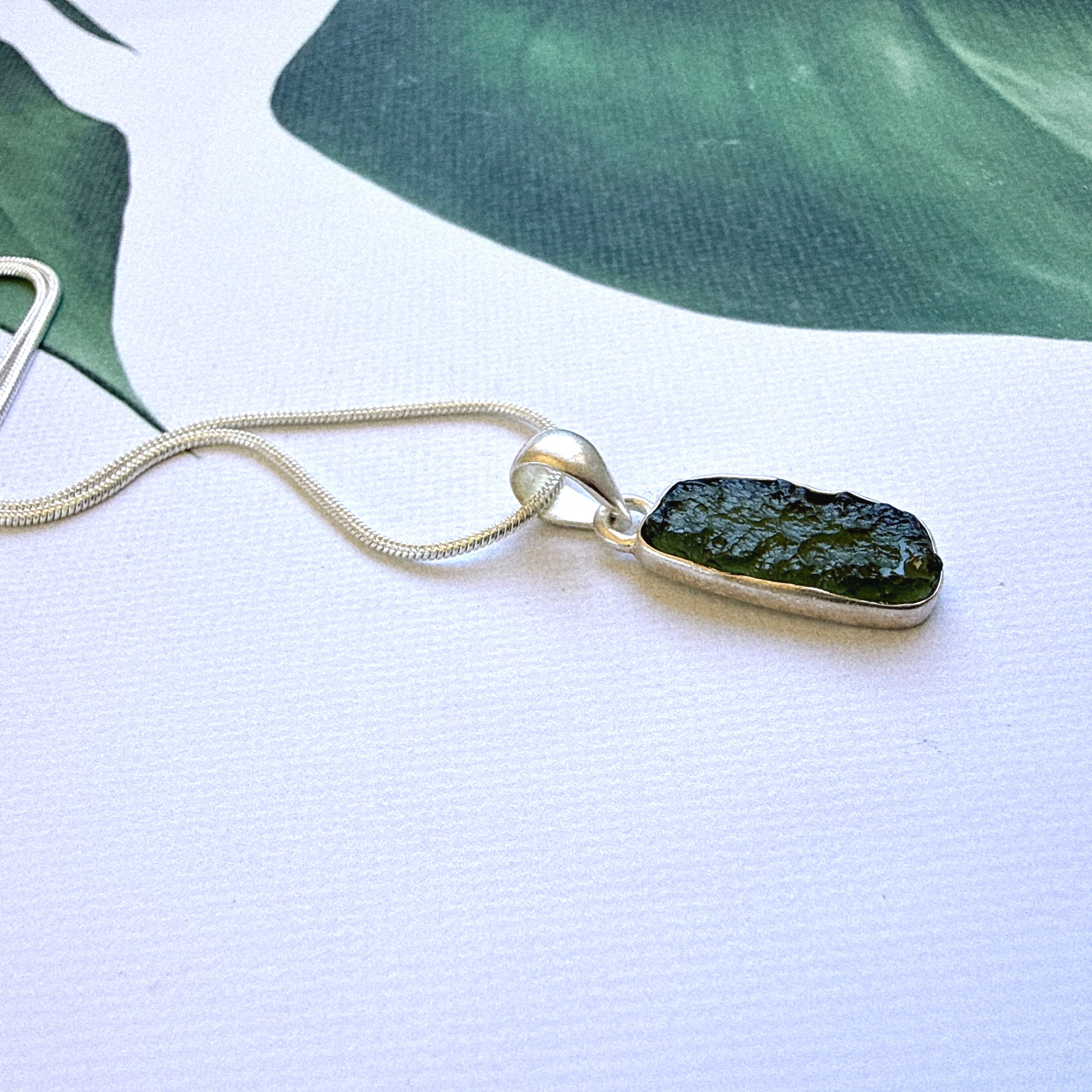 Moldavite Pendant