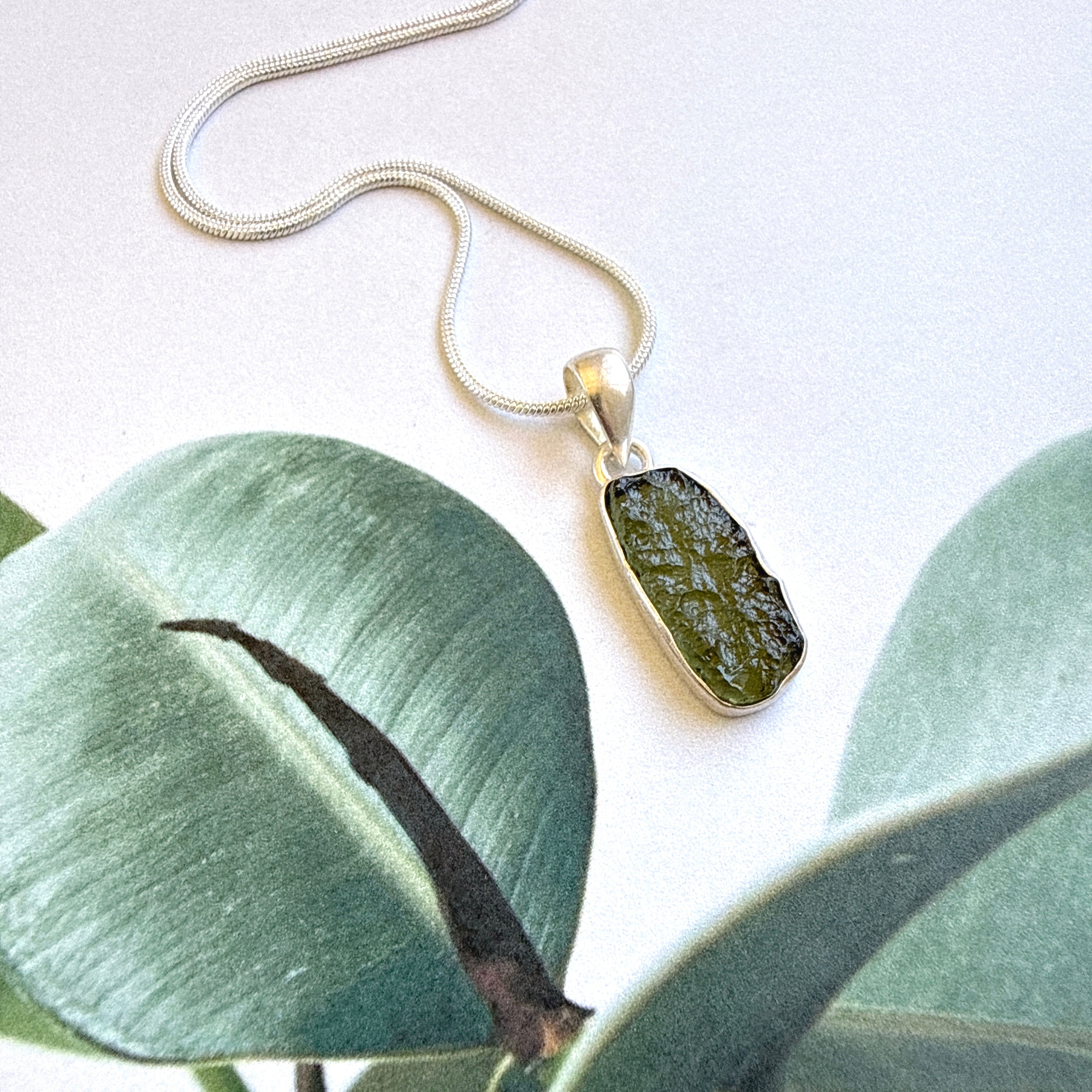 Moldavite Pendant