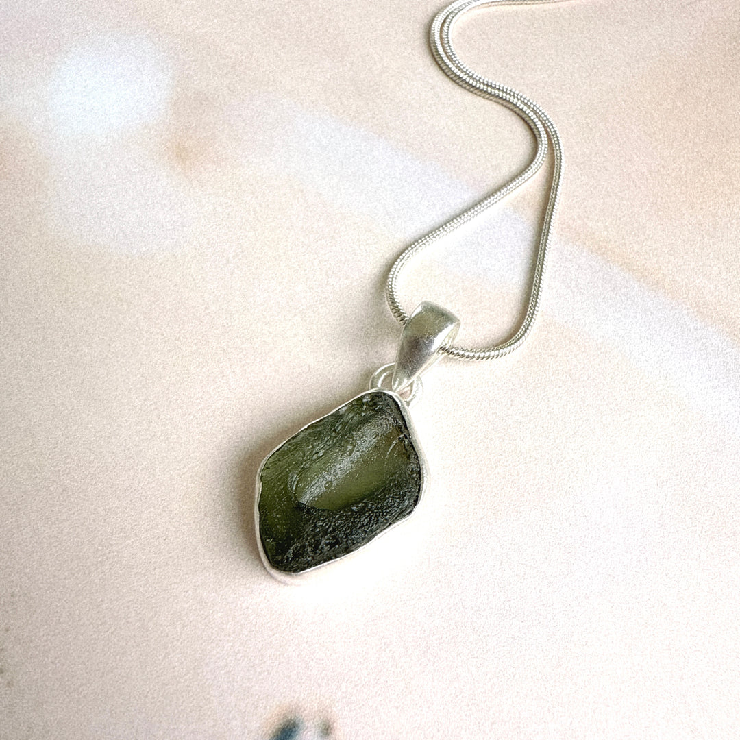 Moldavite Pendant