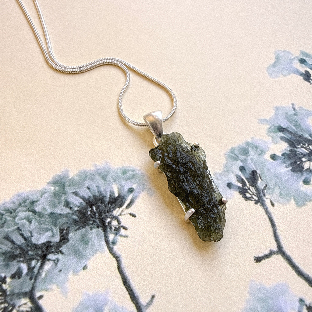 Moldavite Pendant