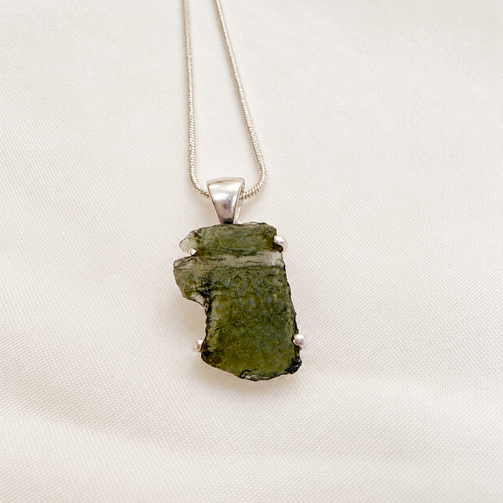 Moldavite Pendant