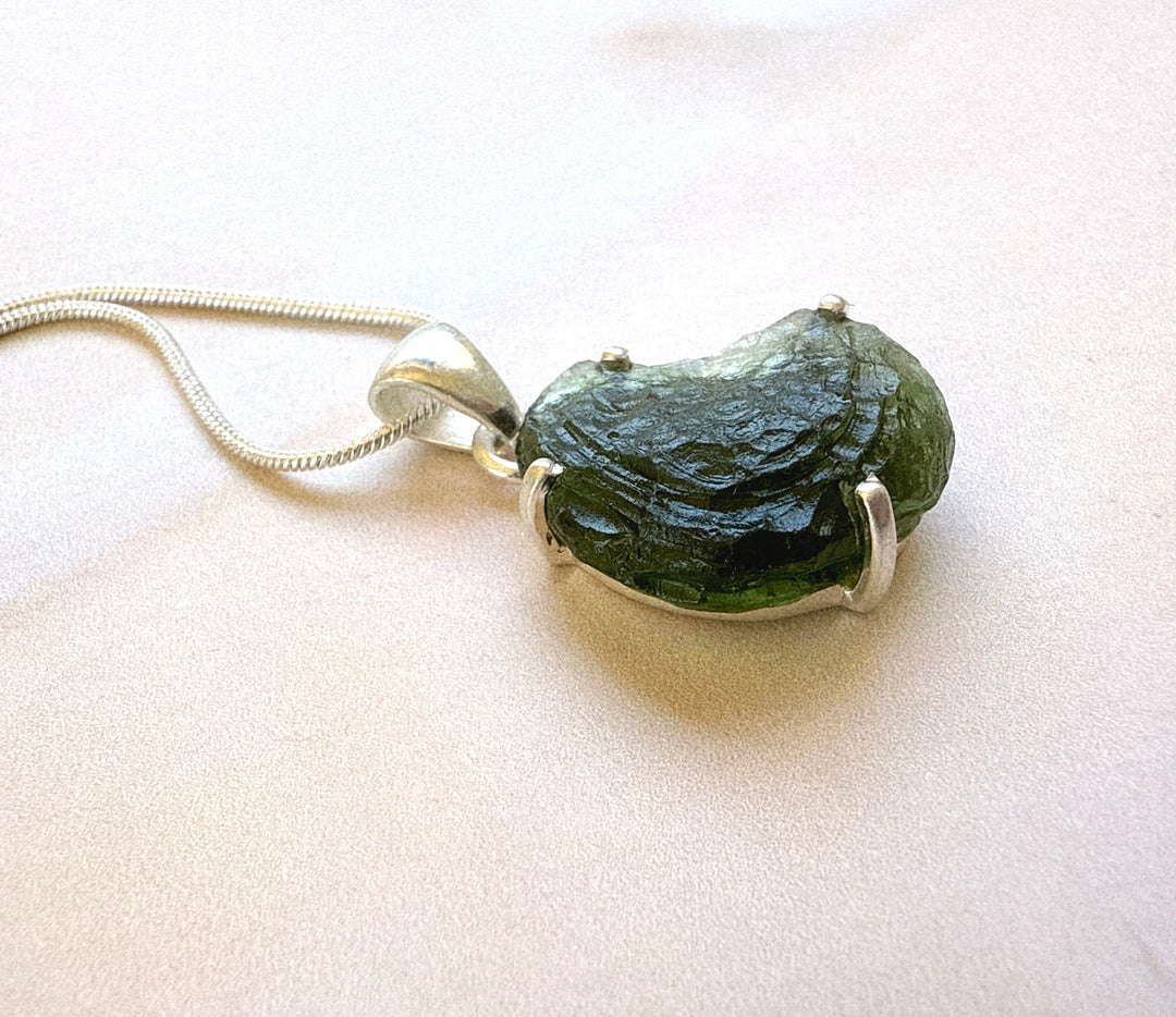 Moldavite Pendant