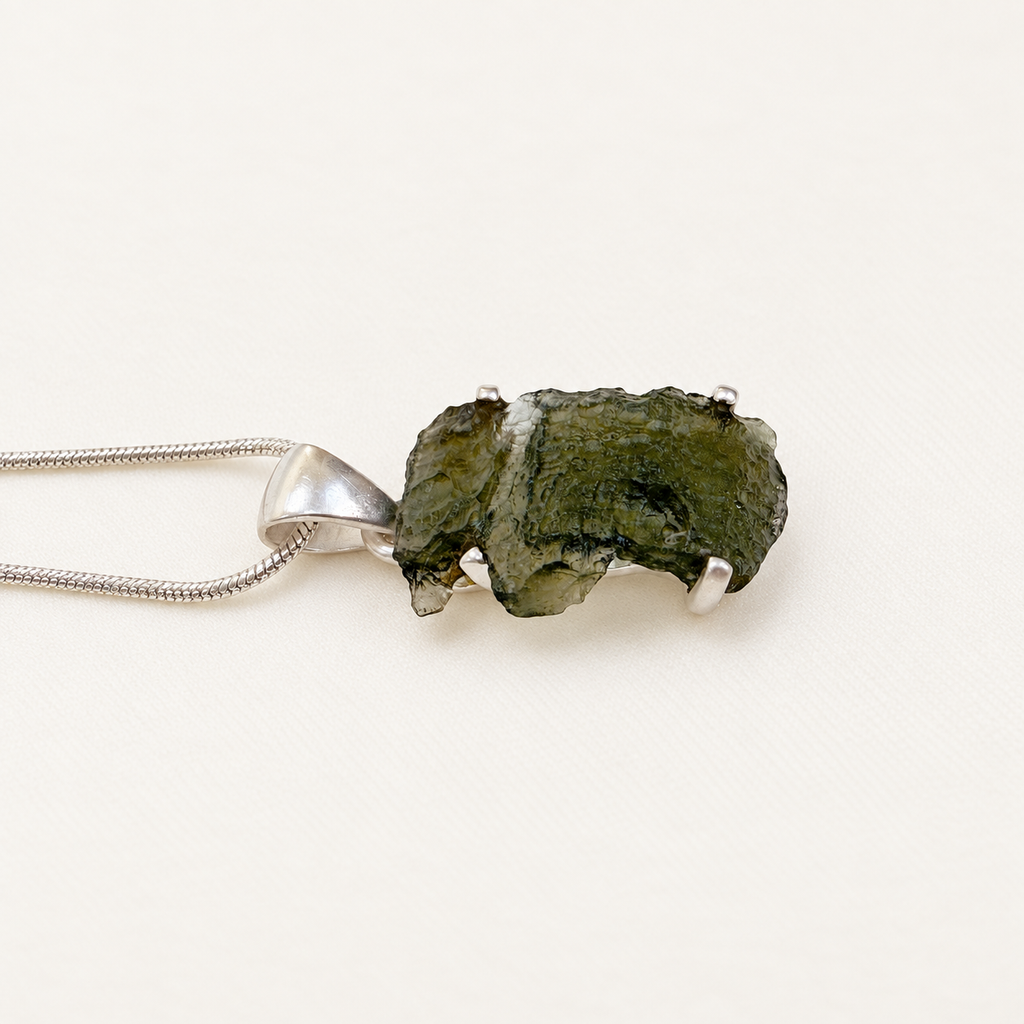 Moldavite Pendant