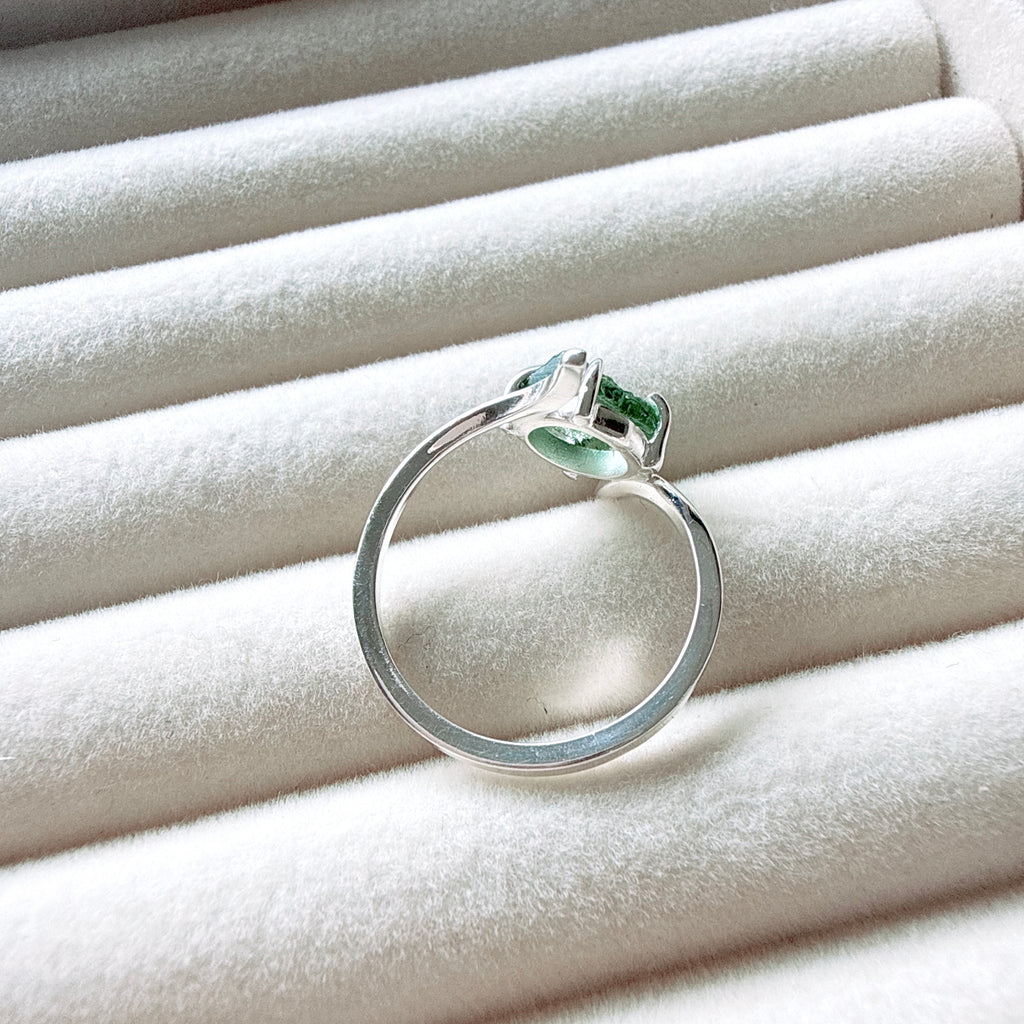 Moldavite Ring