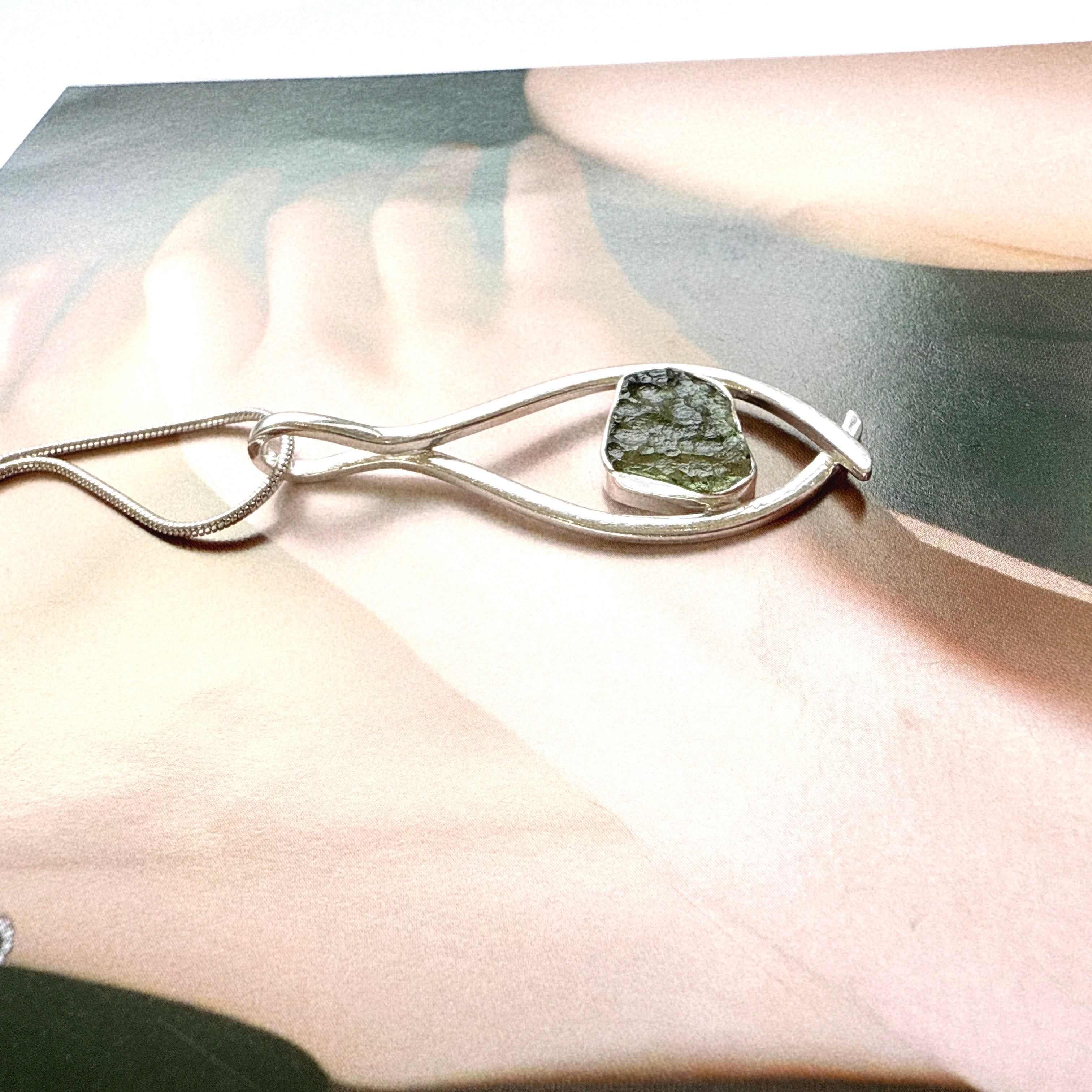 Moldavite Pendant